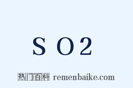 SO2是什么意思的图片